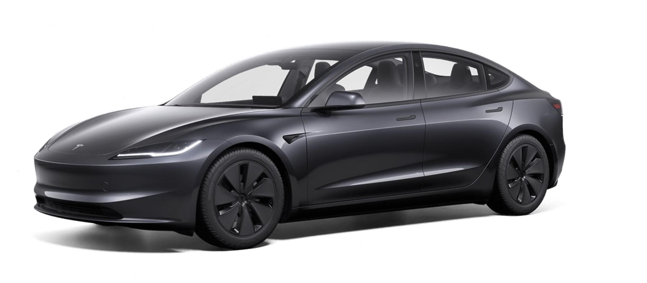 Tesla Model 3 SR (Stealth grey)
